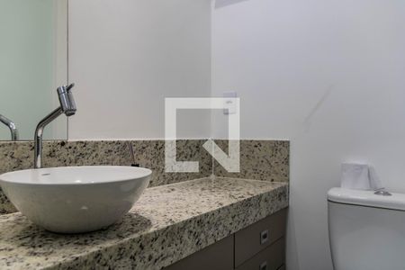 Banheiro da Suíte de apartamento para alugar com 1 quarto, 35m² em Estoril, Belo Horizonte