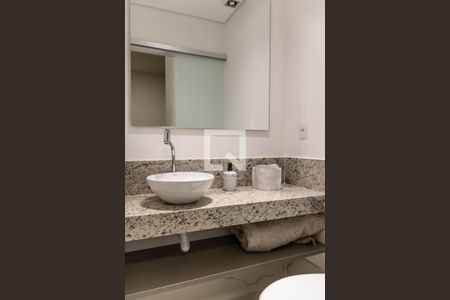 Lavabo de apartamento para alugar com 1 quarto, 35m² em Estoril, Belo Horizonte