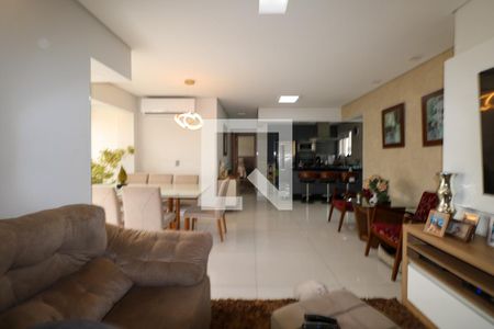 Sala de apartamento para alugar com 3 quartos, 122m² em Santa Paula, São Caetano do Sul