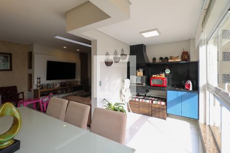 Varanda Gourmet de apartamento para alugar com 3 quartos, 122m² em Santa Paula, São Caetano do Sul