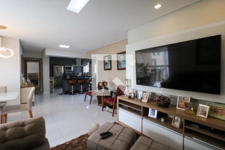 Sala de apartamento para alugar com 3 quartos, 122m² em Santa Paula, São Caetano do Sul
