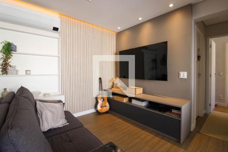 Sala  de apartamento à venda com 2 quartos, 77m² em Jardim Fonte do Morumbi, São Paulo