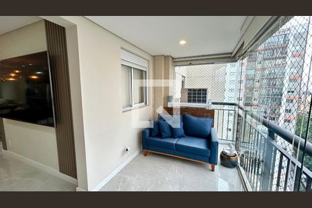 Varanda da Sala de apartamento para alugar com 2 quartos, 65m² em Jardim Flor da Montanha, Guarulhos