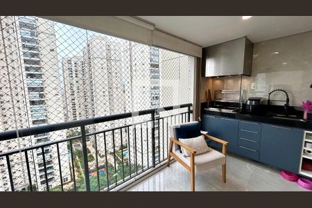 Varanda da Sala de apartamento para alugar com 2 quartos, 65m² em Jardim Flor da Montanha, Guarulhos