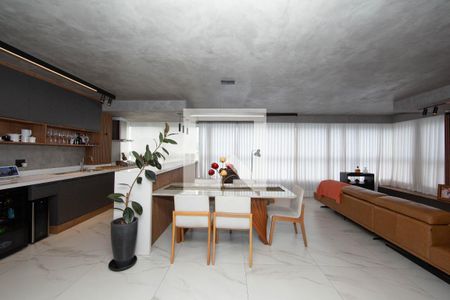 SALA de apartamento à venda com 4 quartos, 148m² em Luxemburgo, Belo Horizonte