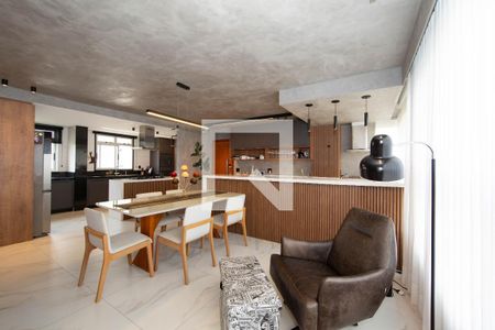 SALA de apartamento à venda com 4 quartos, 148m² em Luxemburgo, Belo Horizonte