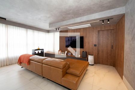 SALA de apartamento à venda com 4 quartos, 148m² em Luxemburgo, Belo Horizonte