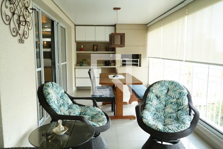Varanda de apartamento à venda com 3 quartos, 152m² em Tatuapé, São Paulo