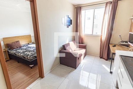 Sala/Cozinha de apartamento para alugar com 1 quarto, 33m² em Belenzinho, São Paulo
