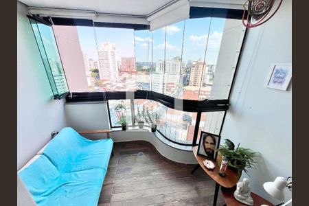 Varanda da Sala de apartamento à venda com 3 quartos, 93m² em Vila Pauliceia, São Paulo