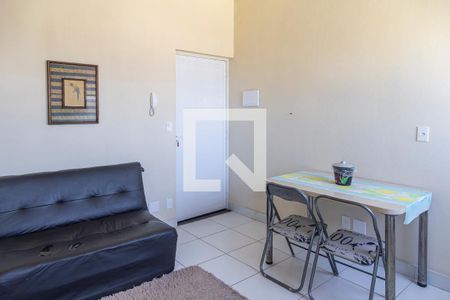 Sala/Cozinha de apartamento para alugar com 1 quarto, 35m² em Jardim Casablanca, São Paulo