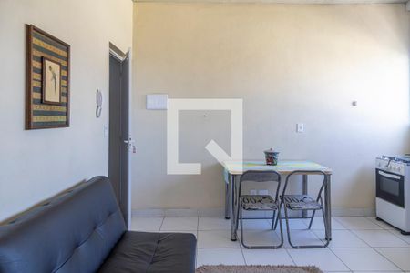 Sala/Cozinha de apartamento para alugar com 1 quarto, 35m² em Jardim Casablanca, São Paulo