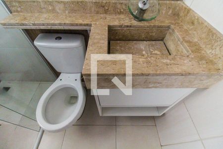 Banheiro de kitnet/studio para alugar com 1 quarto, 30m² em Jardim Brasilia, São Paulo