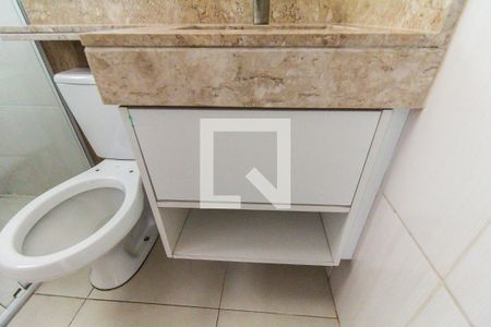 Banheiro de kitnet/studio para alugar com 1 quarto, 30m² em Jardim Brasilia, São Paulo