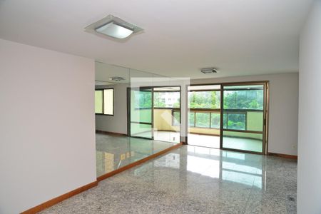 Sala de apartamento para alugar com 4 quartos, 169m² em Barra da Tijuca, Rio de Janeiro