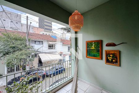 Varanda da Sala de casa de condomínio para alugar com 3 quartos, 97m² em Vila Mariana, São Paulo