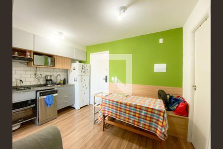 Sala/Cozinha de apartamento à venda com 2 quartos, 50m² em Água Branca, São Paulo