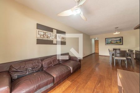 Sala de apartamento para alugar com 3 quartos, 104m² em Chácara Santo Antônio (zona Sul), São Paulo