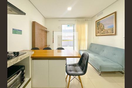 Sala de Jantar de apartamento para alugar com 1 quarto, 38m² em Ingleses do Rio Vermelho, Florianópolis