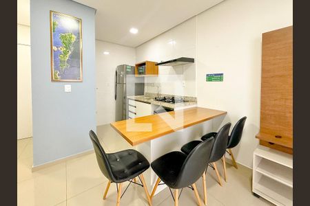 Sala de Jantar de apartamento para alugar com 1 quarto, 38m² em Ingleses do Rio Vermelho, Florianópolis