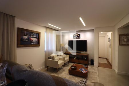 Sala  de apartamento à venda com 3 quartos, 123m² em Centro, São Bernardo do Campo
