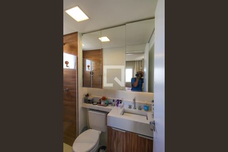Banheiro da Suíte de apartamento à venda com 2 quartos, 62m² em Vila Ema, São Paulo