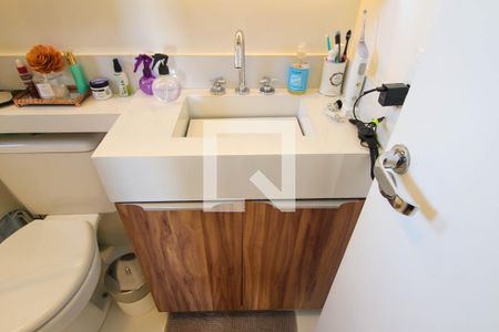 Banheiro da Suíte de apartamento à venda com 2 quartos, 62m² em Vila Ema, São Paulo