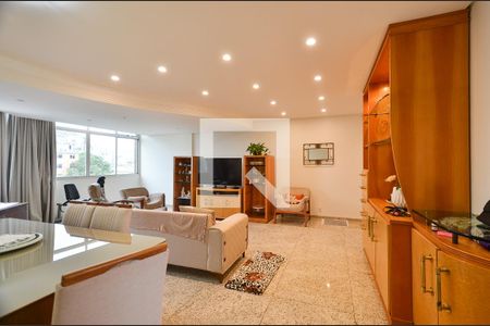 Sala 2 ambientes de apartamento para alugar com 4 quartos, 150m² em Sagrada Família, Belo Horizonte