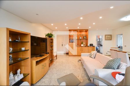 Sala 2 ambientes de apartamento para alugar com 4 quartos, 150m² em Sagrada Família, Belo Horizonte