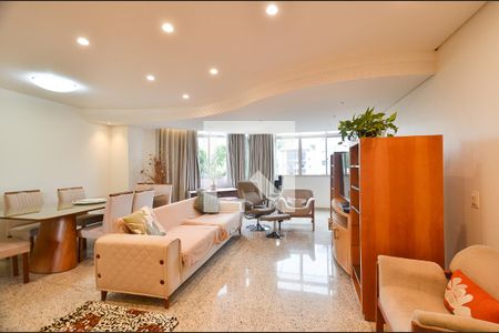 Sala 2 ambientes de apartamento para alugar com 4 quartos, 150m² em Sagrada Família, Belo Horizonte