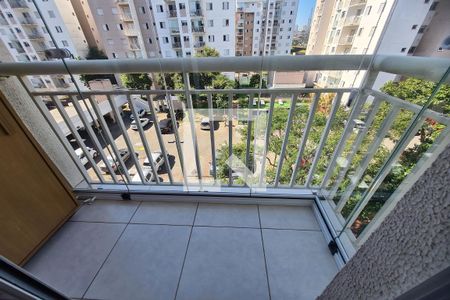 Varanda da Sala de apartamento à venda com 2 quartos, 45m² em Jardim Nove de Julho, São Paulo