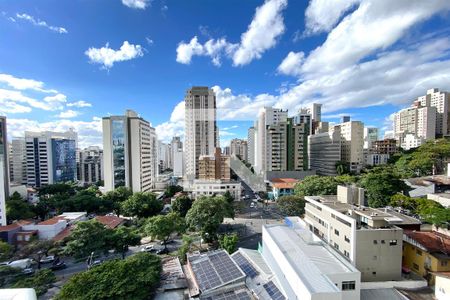Varanda da Sala de apartamento à venda com 3 quartos, 96m² em Carmo, Belo Horizonte