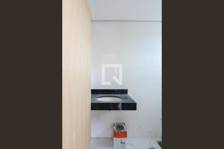 Banheiro da Suíte 1 de apartamento à venda com 3 quartos, 120m² em Coqueiros, Belo Horizonte