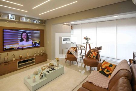 Sala de apartamento à venda com 2 quartos, 78m² em Jardim Independência (são Paulo), São Paulo