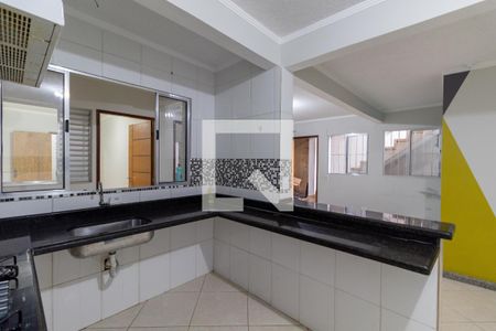 Sala e Cozinha de casa para alugar com 2 quartos, 83m² em Cidade Antônio Estêvão de Carvalho, São Paulo