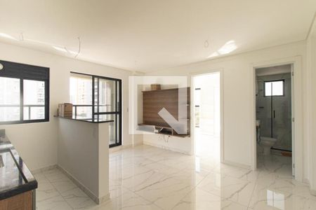 Sala/Cozinha de apartamento para alugar com 1 quarto, 36m² em Portão, Curitiba