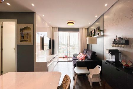 Sala de apartamento à venda com 2 quartos, 60m² em Vila Campestre, São Bernardo do Campo
