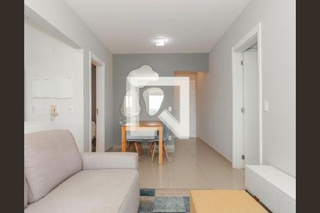 Sala de apartamento à venda com 1 quarto, 48m² em Jardim Aeroporto, São Paulo