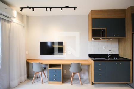 Suíte  de kitnet/studio para alugar com 1 quarto, 24m² em Vila Olímpia, São Paulo