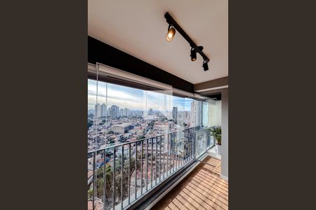 Varanda da Sala de kitnet/studio à venda com 1 quarto, 50m² em Ipiranga, São Paulo
