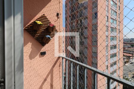 Varanda da Sala de apartamento para alugar com 2 quartos, 55m² em Taboão, Diadema