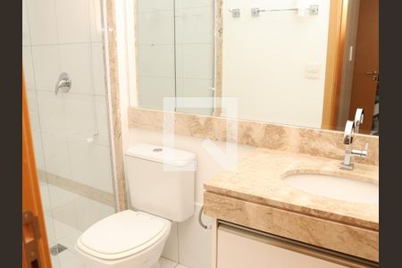 Banheiro da Suíte 1 de apartamento para alugar com 3 quartos, 121m² em Setor Marista, Goiânia