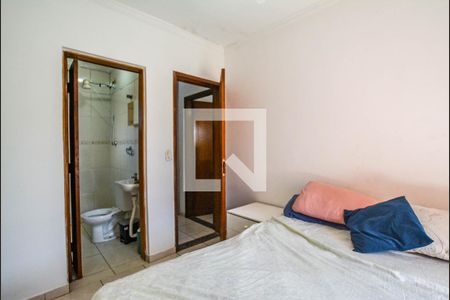 Suíte 1 de casa à venda com 2 quartos, 90m² em Vila Pires, Santo André