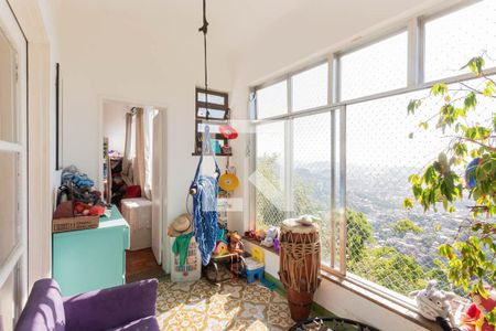 Varanda da Sala de casa para alugar com 3 quartos, 115m² em Santa Teresa, Rio de Janeiro
