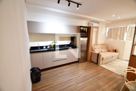 Cozinha de kitnet/studio à venda com 1 quarto, 36m² em Botafogo, Campinas