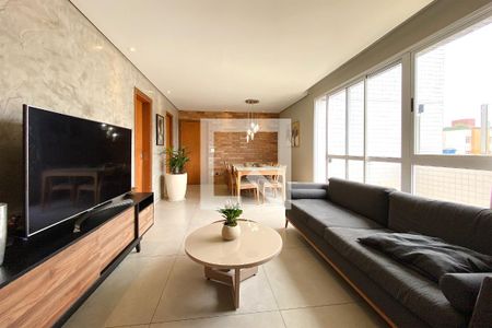 Sala de apartamento à venda com 4 quartos, 167m² em Santo Antônio, Belo Horizonte