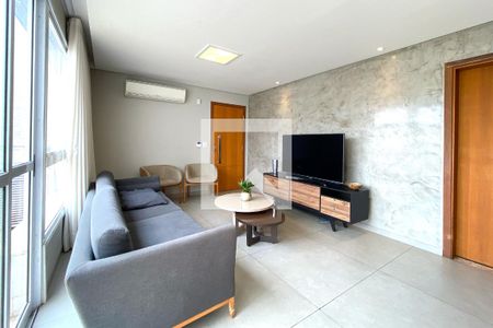 Sala de apartamento à venda com 4 quartos, 167m² em Santo Antônio, Belo Horizonte