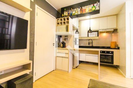 Cozinha de kitnet/studio à venda com 1 quarto, 25m² em Vila Campanela, São Paulo