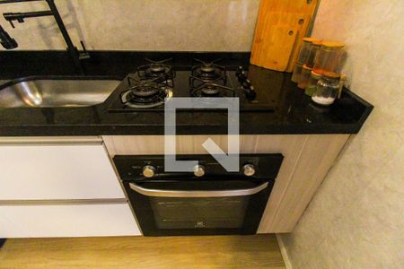 Cozinha de kitnet/studio à venda com 1 quarto, 25m² em Vila Campanela, São Paulo
