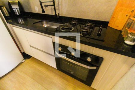 Cozinha de kitnet/studio à venda com 1 quarto, 25m² em Vila Campanela, São Paulo